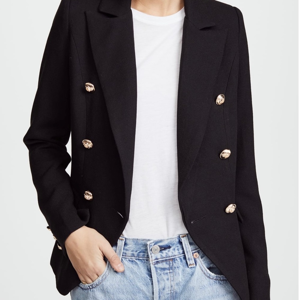 Shopbop Lioness Blazer, black (XL)